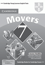Cambridge Young Learners English Tests Movers 7 Answer Booklet купить