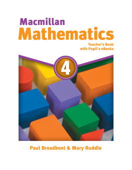 Macmillan Mathematics 4 Teacher's Book with Pupil's eBooks купить