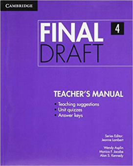 Final Draft 4 Teacher's Manual купить