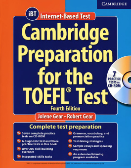 Cambridge Preparation for the TOEFL Test (Fourth Edition) Book with CD-ROM купить