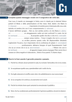 Via dei verbi 2 - B2-C2 купить