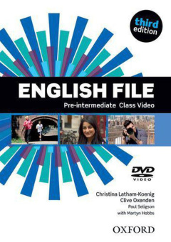 English File Third Edition Pre-Intermediate Class DVD купить