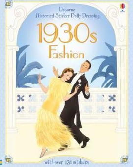Historical Sticker Dolly Dressing 1930s Fashion купить