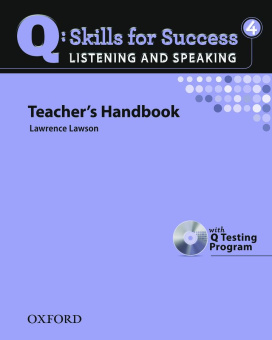 Q: Skills for Success Listening and Speaking 4 Teacher's Book with Testing Program CD-ROM купить