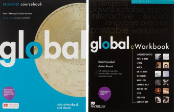 Global Beginner Student's Book + Workbook купить