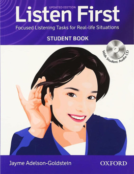 Listen First Student Book with Student CD купить