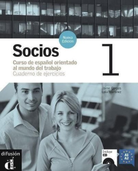 Socios Nueva edicion 1 Cuaderno de ejercicios + CD купить