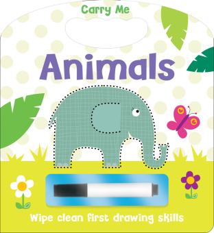 Wipe Clean Carry Handle: Animals купить