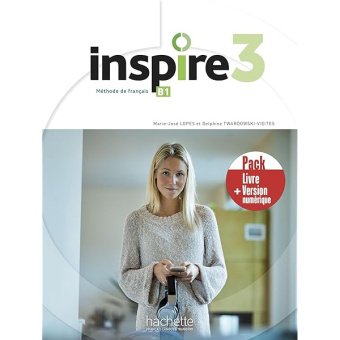 Inspire 3 - Livre de l'eleve + audio/video + Parcours digital купить