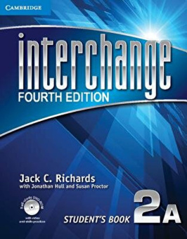 Interchange Fourth Edition 2 Student's Book A with Self-study DVD-ROM купить