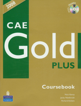 CAE Gold Plus Coursebook with iTest CD-ROM купить