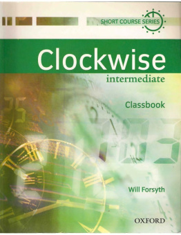 Clockwise Intermediate Classbook купить