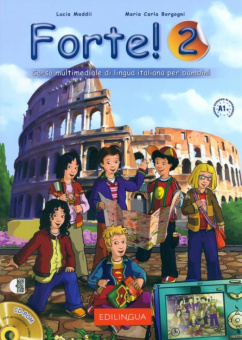 Forte! 2 - Libro dello studente ed esercizi + CD ROM + CD Audio купить