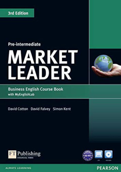 Market Leader 3rd Edition Pre-Intermediate Coursebook and DVD-ROM Pack with MyEnglishLab купить