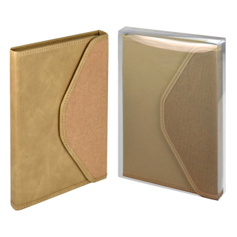 Ежедневник недатированный ESCALADA ПИКЕ БЕЖЕВЫЙ (А5+, 160 л., твёрдый переплёт, искусственная кожа) купить