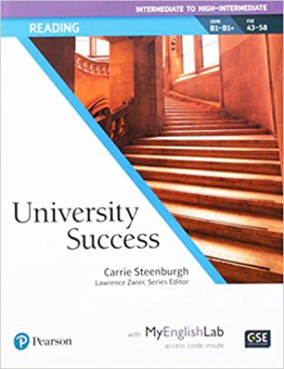 University Success Intermediate Level Reading Student Book with MyEnglishLab купить