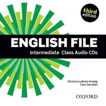 English File Third Edition Intermediate Class Audio CDs купить