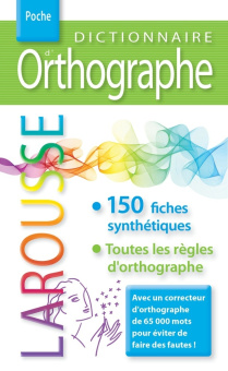 Dictionnaire d'orthographe Larousse poche купить