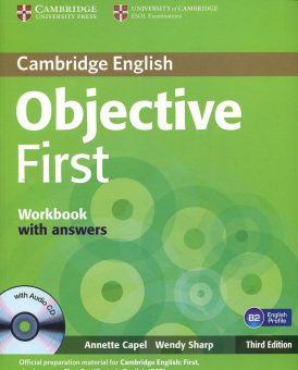 Objective First 3rd Edition Workbook with Answers with Audio CD купить