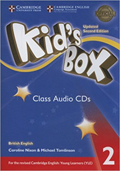 Kid's Box UPDATED Second Edition 2 Class Audio CDs (4) (Лицензия) купить