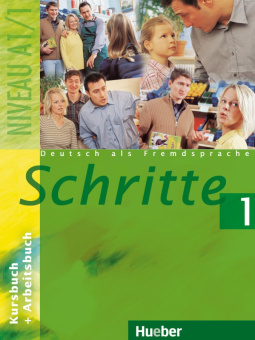 Schritte 1 Kursbuch + Arbeitsbuch купить