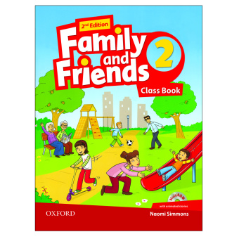 Family and Friends Second Edition 2 Class Book and multiROM Pack купить