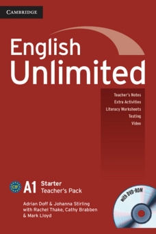 English Unlimited Starter Teacher's Pack (Teacher's Book with DVD-ROM) купить