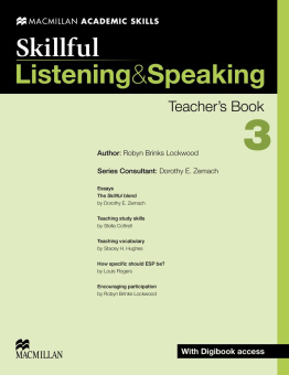 Skillful Listening and Speaking Level 3 Teacher's Book + Digibook купить