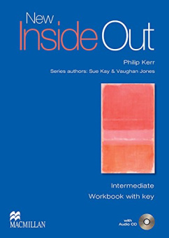 New Inside Out Intermediate Workbook with key + Audio CD Pack купить