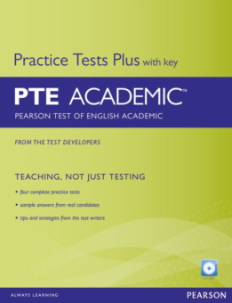 PTE Academic Practice Tests Plus and CD-ROM with Key Pack купить