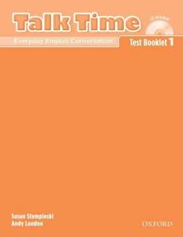 Talk Time 1 Test Booklet with Audio CD купить