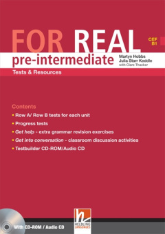 FOR REAL Pre-Intermediate Test Resource + CD+CDR купить