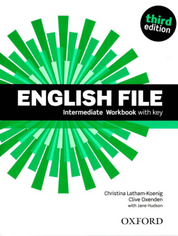 English File Third Edition Intermediate Workbook with key купить