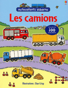 Livre-jeu Les camions - Autocollants купить