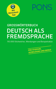 PONS Grosswörterbuch Deutsch als Fremdsprache mit Wörterbüch-App купить