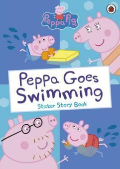 Ladybird: Peppa Pig: Peppa Goes Swimming (Sticker Story Book) купить