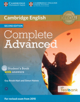 Complete Advanced 2nd edition (for revised exam 2015) Student's Book with Answers with CD-ROM with Testbank купить