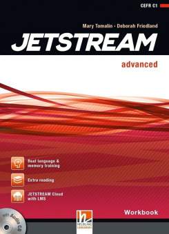 Jetstream Advanced  Workbook with e-Zone купить