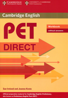 PET Direct Workbook without answers купить