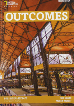 Outcomes Second edition Pre-Intermediate Students Book with Access Code and DVD купить