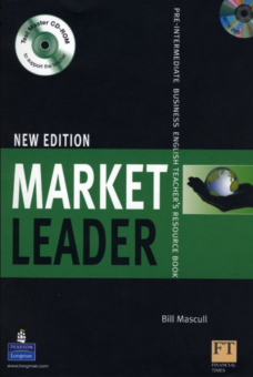 New Market Leader Pre-Intermediate Teacher's Resourse Book  with DVD and CD-ROM купить