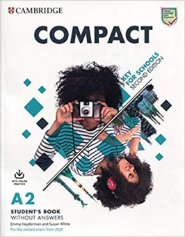 Compact Key for Schools Second Edition Student's Book without Answers with Online купить