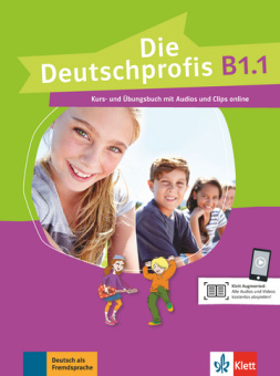 Die Deutschprofis B1.1 Kurs- und Übungsbuch mit Audios und Clips online купить