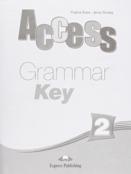 Access 2 Grammar Book Key купить