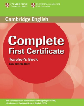 Complete First Certificate Teacher's Book купить