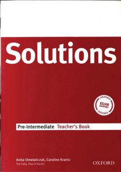 Solutions Pre-Intermediate Teacher's Book купить