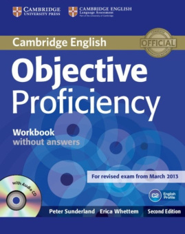 Objective Proficiency (Second Edition) Workbook without Answers with Audio CD купить