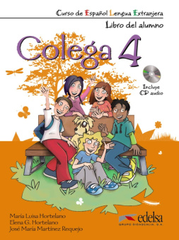 Colega 4 Libro del alumno + CD audio + Cuaderno de ejercicios купить