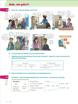Klasse! A1.1 Kursbuch - Hybrid купить