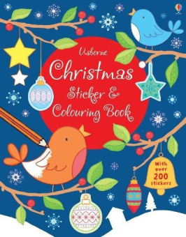 Greenwell Jessica. Christmas sticker and colouring book купить